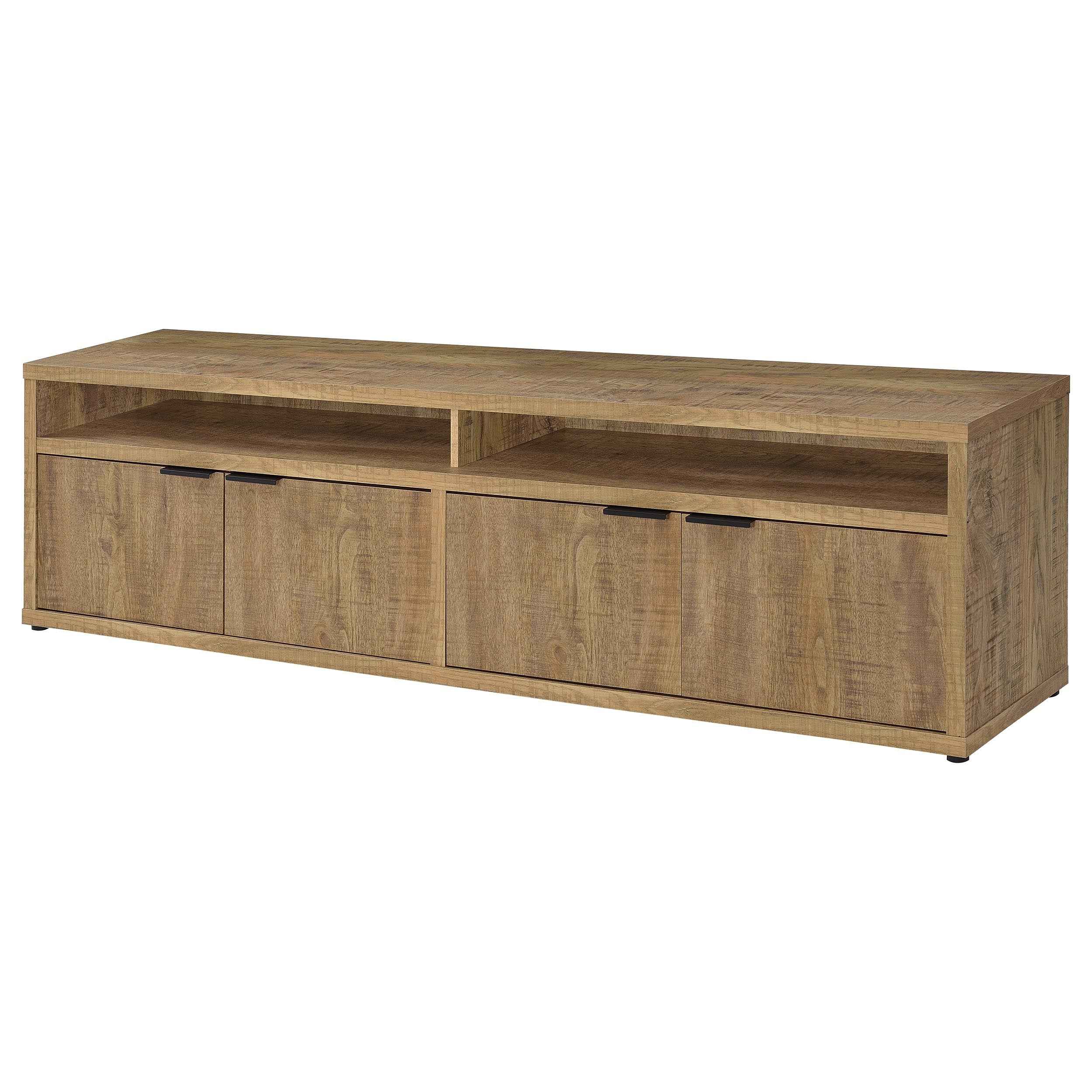 Tabby Mango 79-inch 4-door Engineered Wood TV Stand Media Console - Image 5