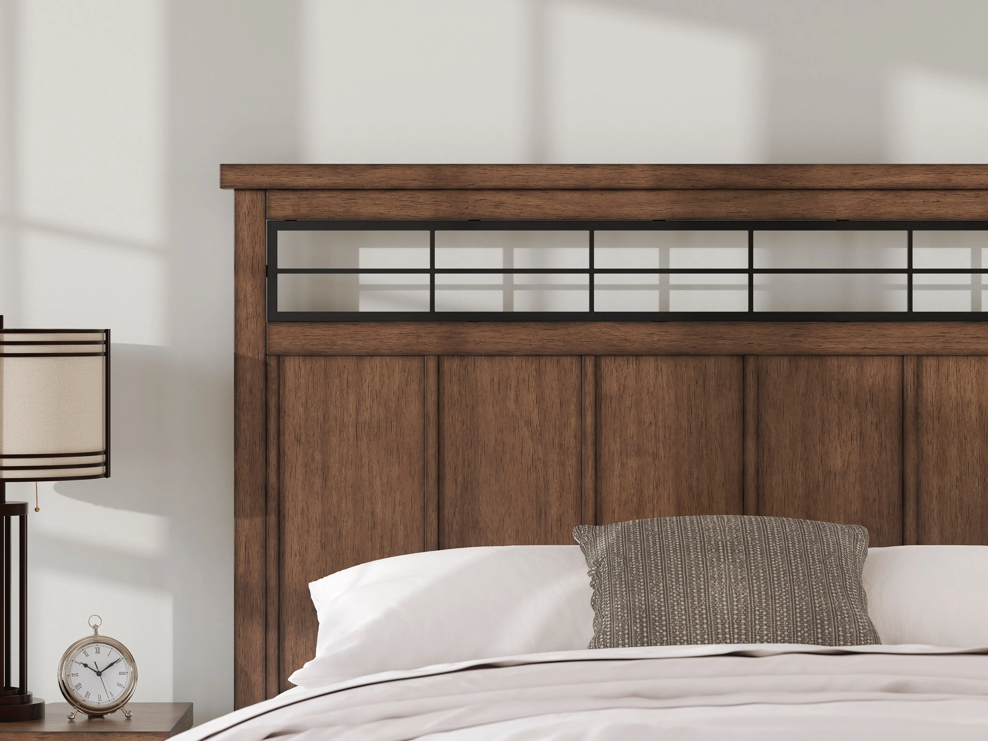 Taffenbrook Medium Brown King Storage Platform Bed - Image 8