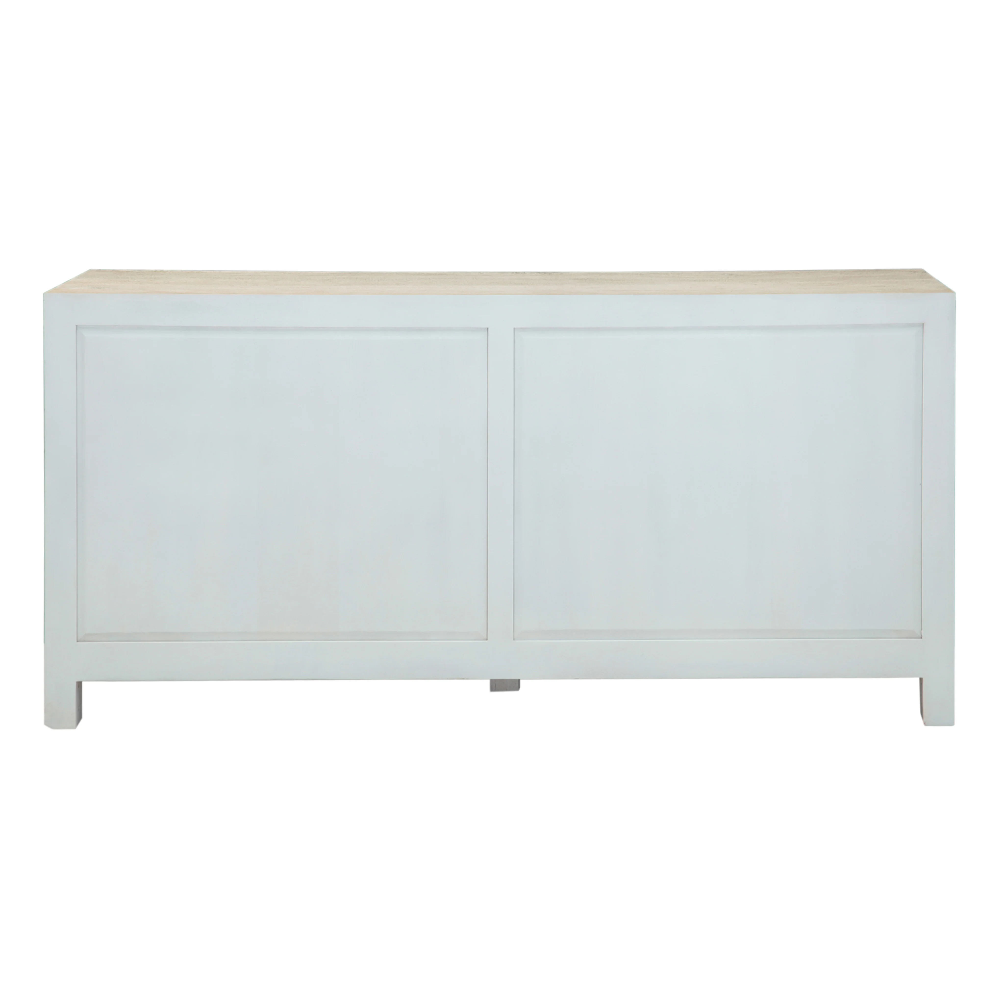 Taj 71" Dresser with Plinth Base in Carved Heirloom White - Image 3