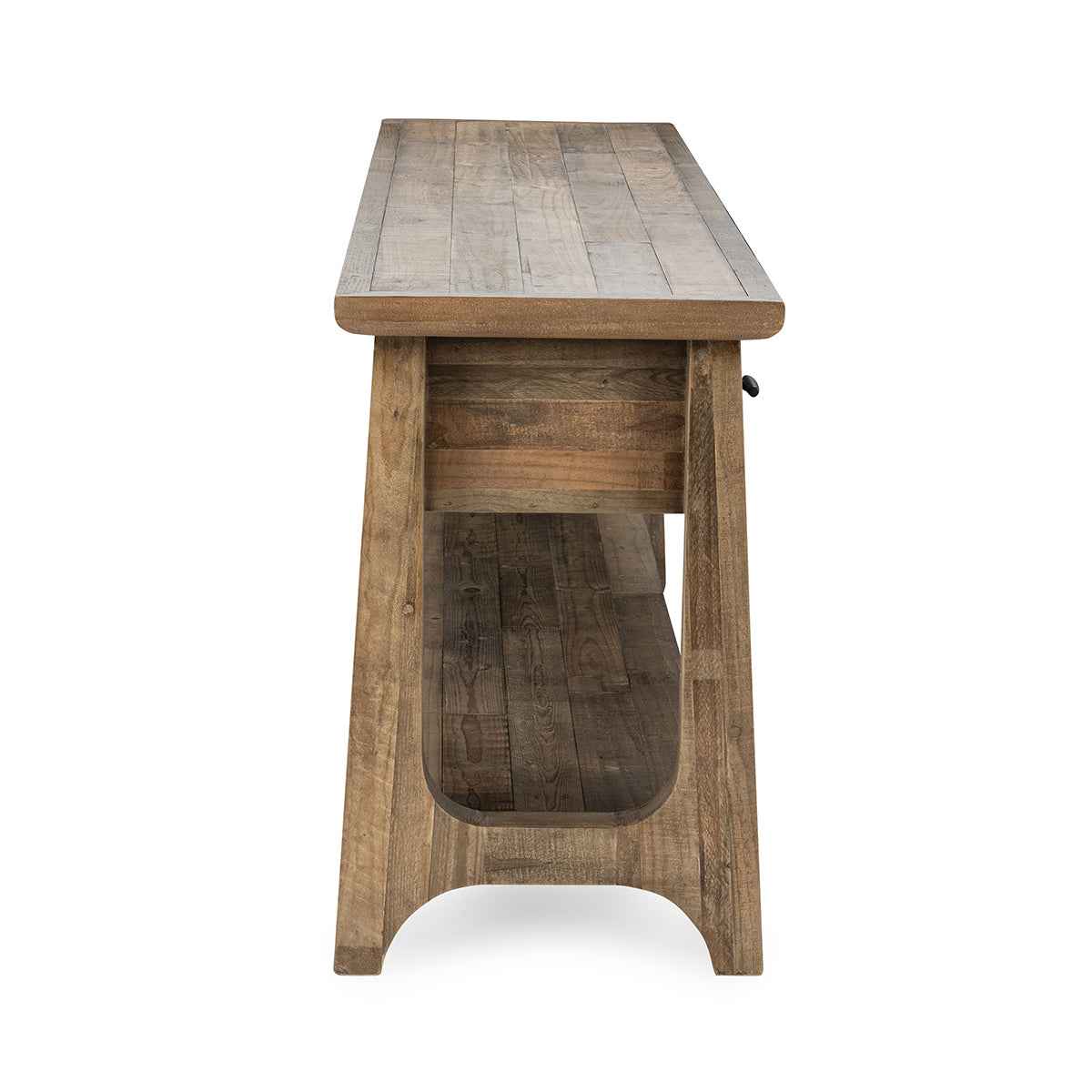Talladega 5 Drawer Console Table - Natural Pine - Image 5
