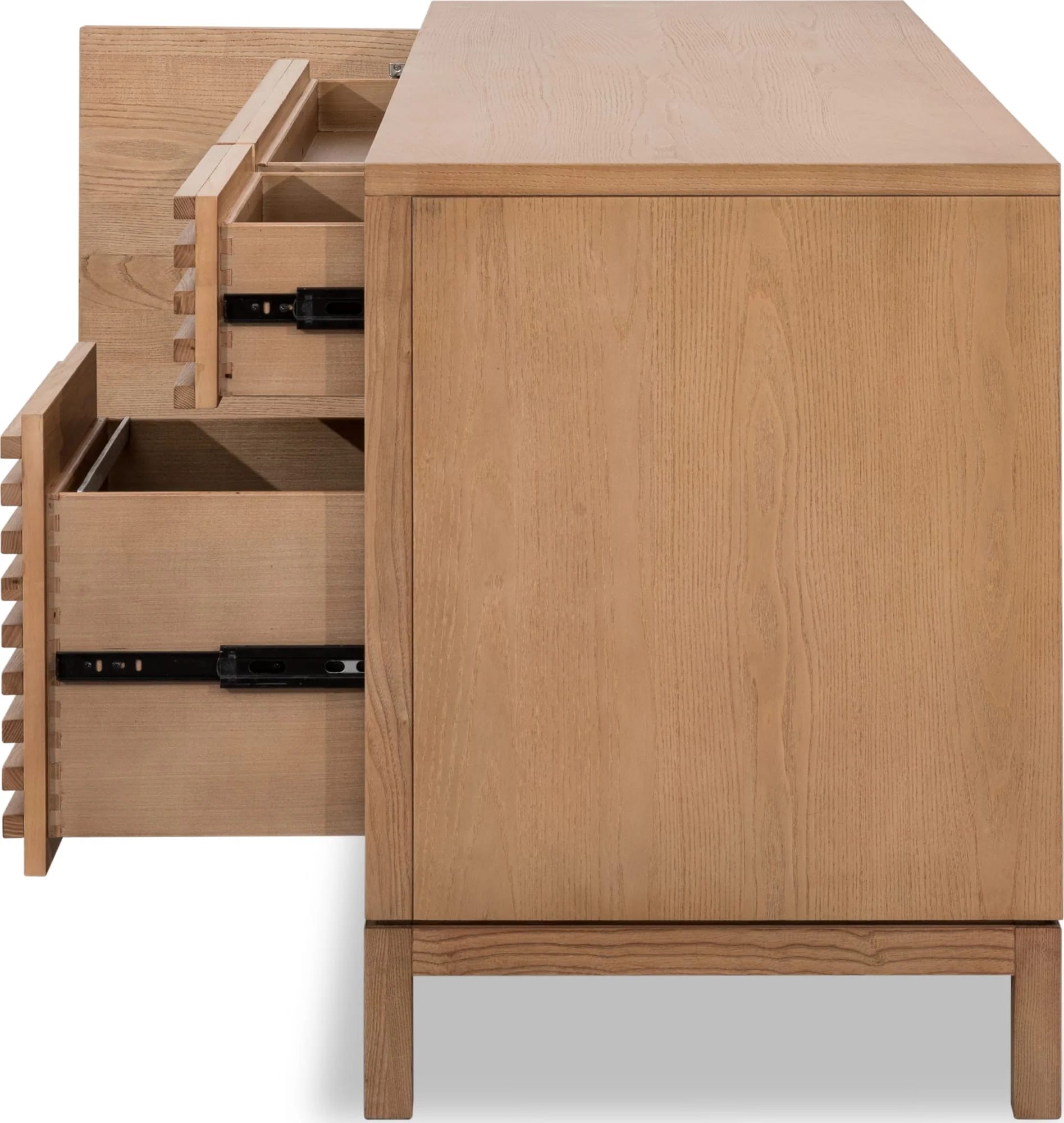 Tanner Flaxen File Drawer Desk - Image 5
