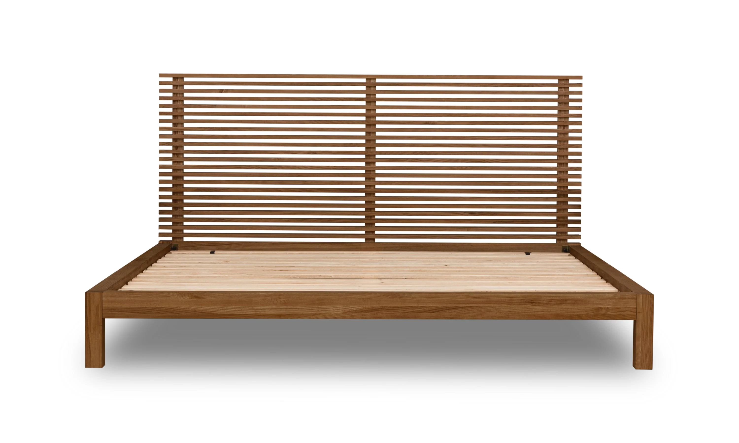 Tanner Solid Ash Full Platform Bed in Roux - Image 6