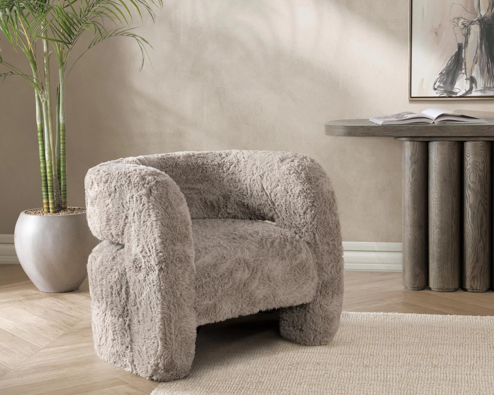 Teddy Accent Chair - Granite - Image 7