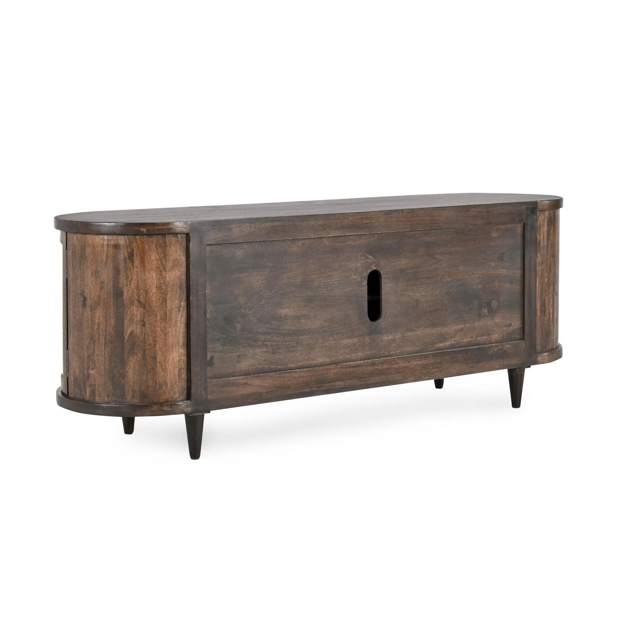 Teresa 4 Door Buffet - Walnut/Natural Brown - Image 5