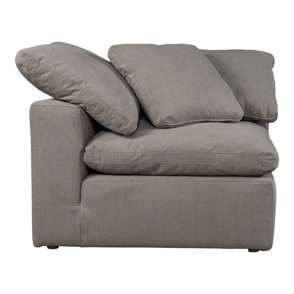 Terra Condo Corner Chair Light Grey - Image 5