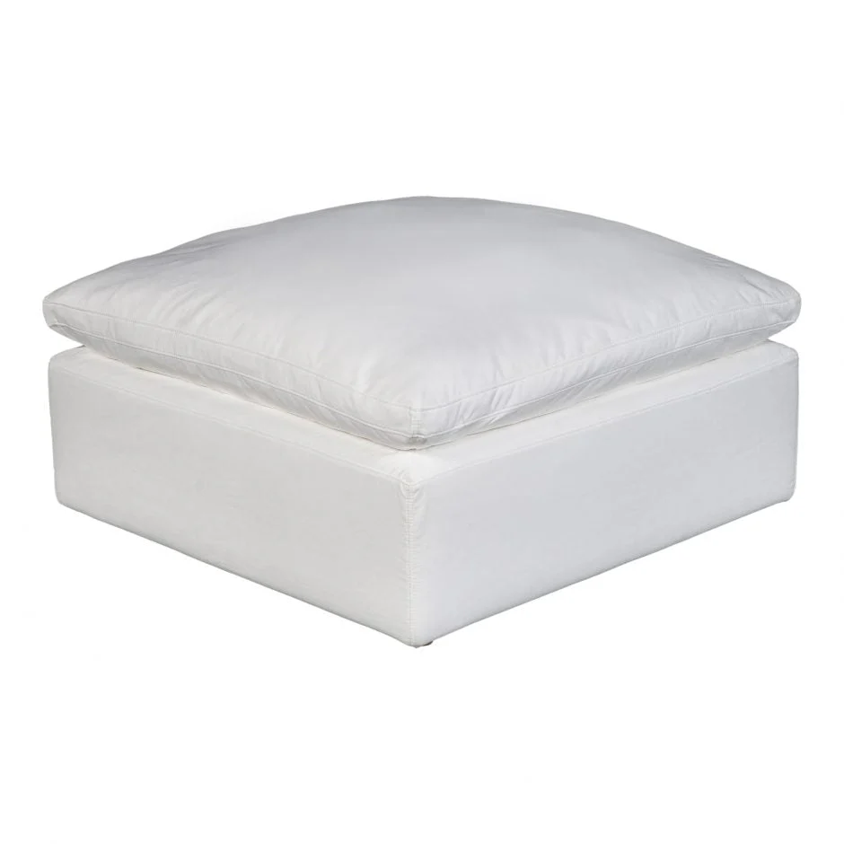 Terra Condo Ottoman Cream White - Image 2
