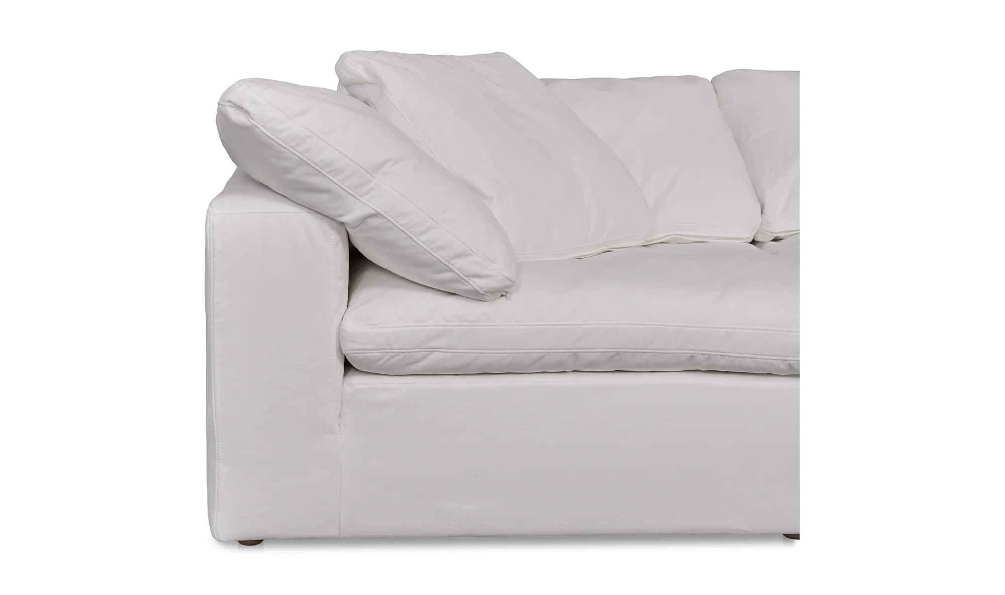Terra Modular Sofa Cream White - Image 5