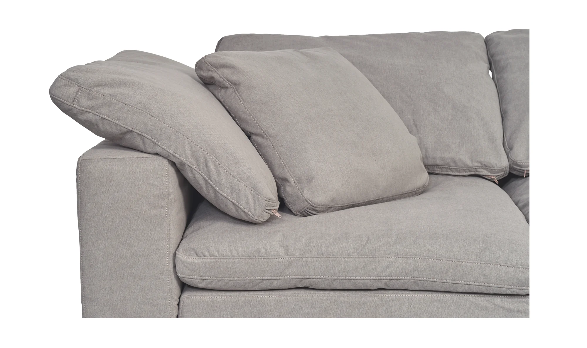 Terra Modular Sofa Light Grey - Image 6