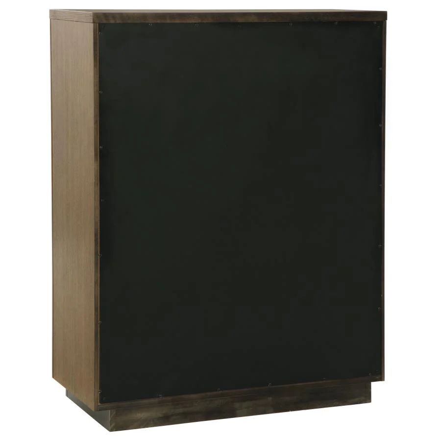 Terrace Ash Brown 5-piece Queen Bedroom Set - Image 12