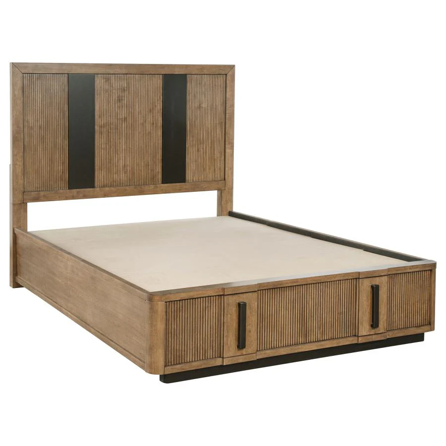 Terrace Ash Brown 5-piece Queen Bedroom Set - Image 3