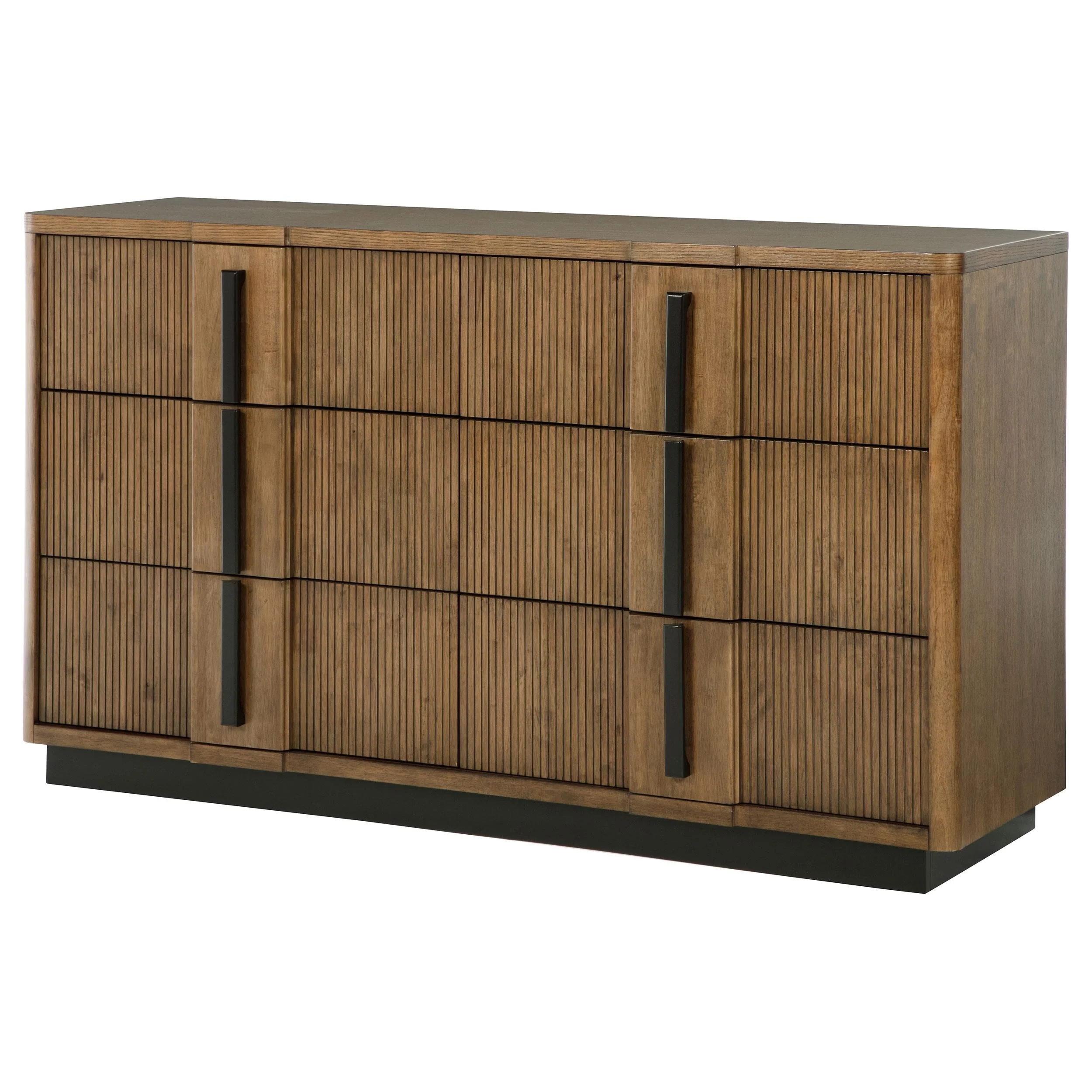 Terrace Ash Brown 6-Drawer Dresser - Image 4