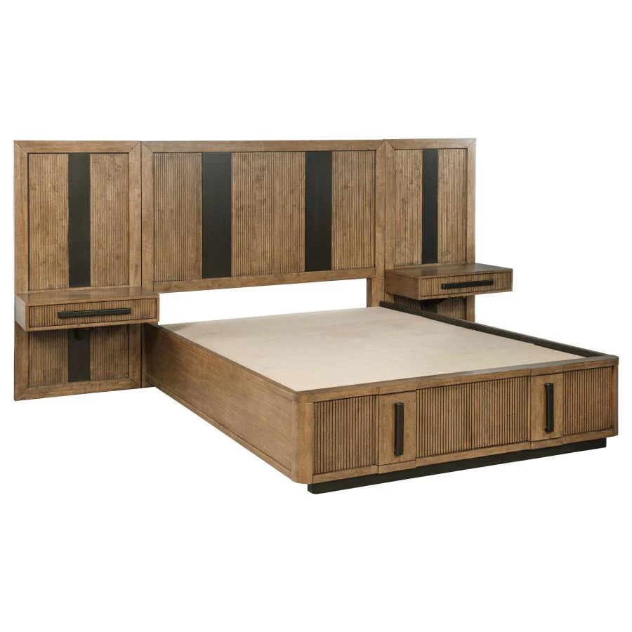 Terrace Ash Brown 6-piece Queen Panel Bedroom Set - Image 3