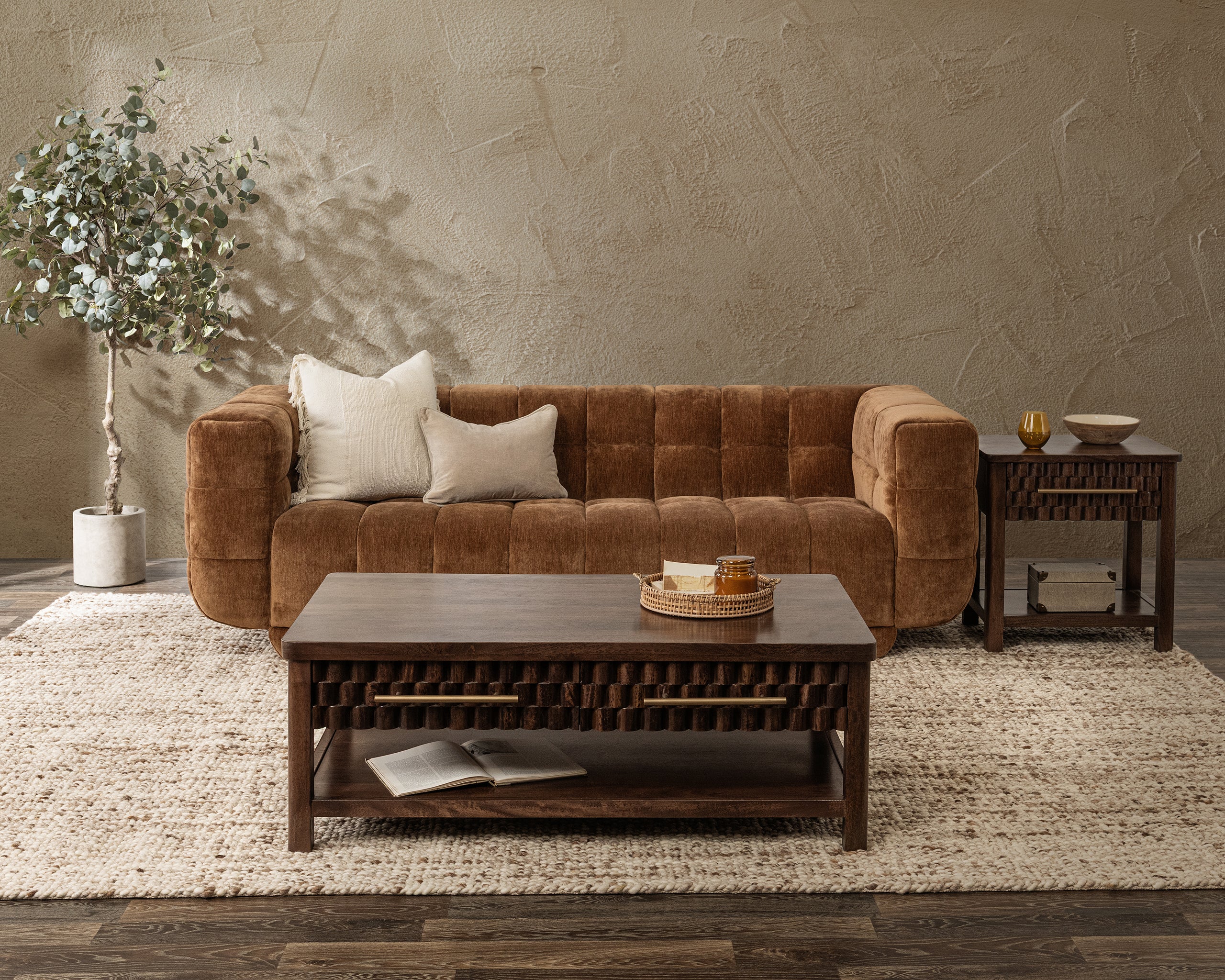 Thea Sofa - Bronze - Image 8
