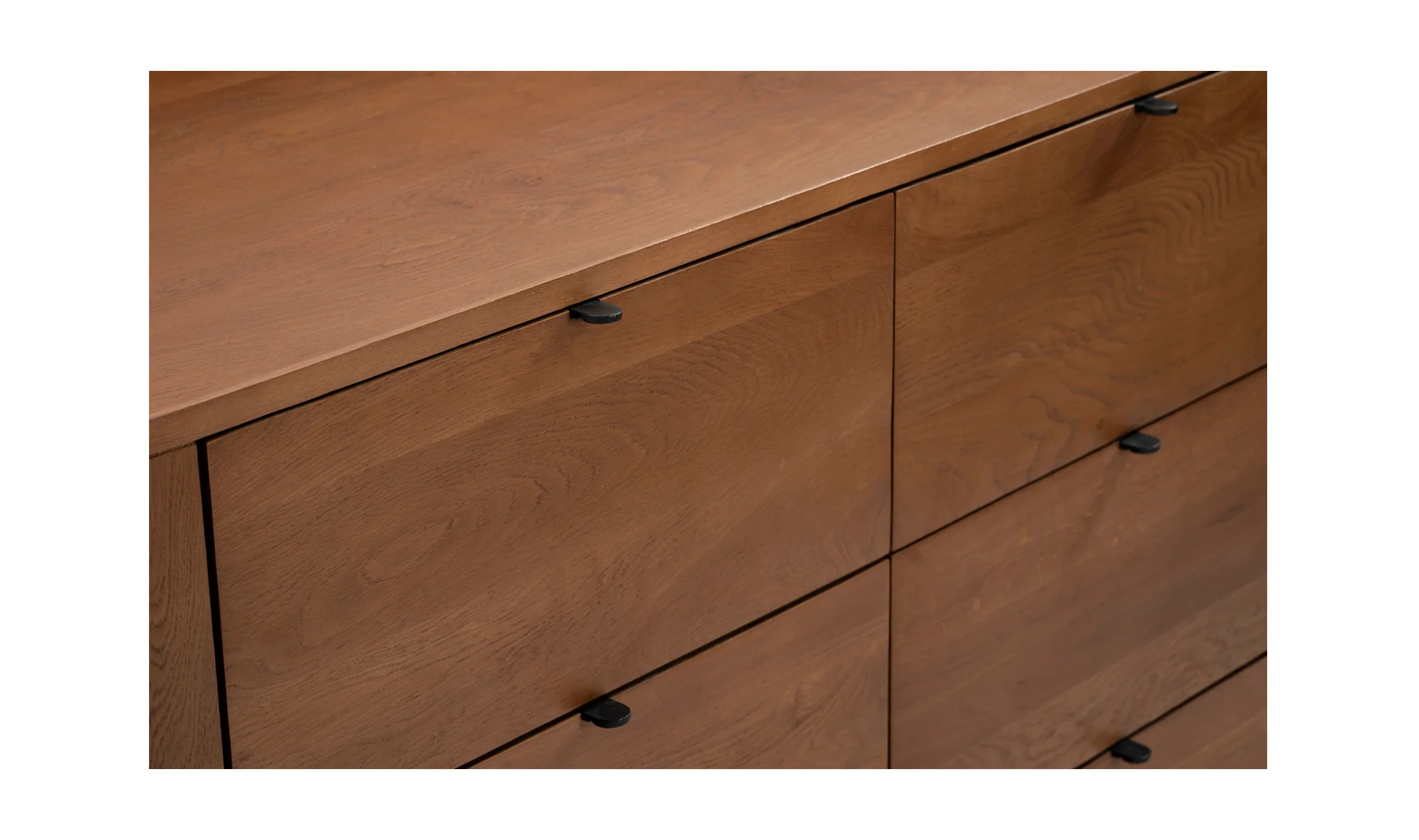 Theo 6 Drawer Dresser Brown - Image 7