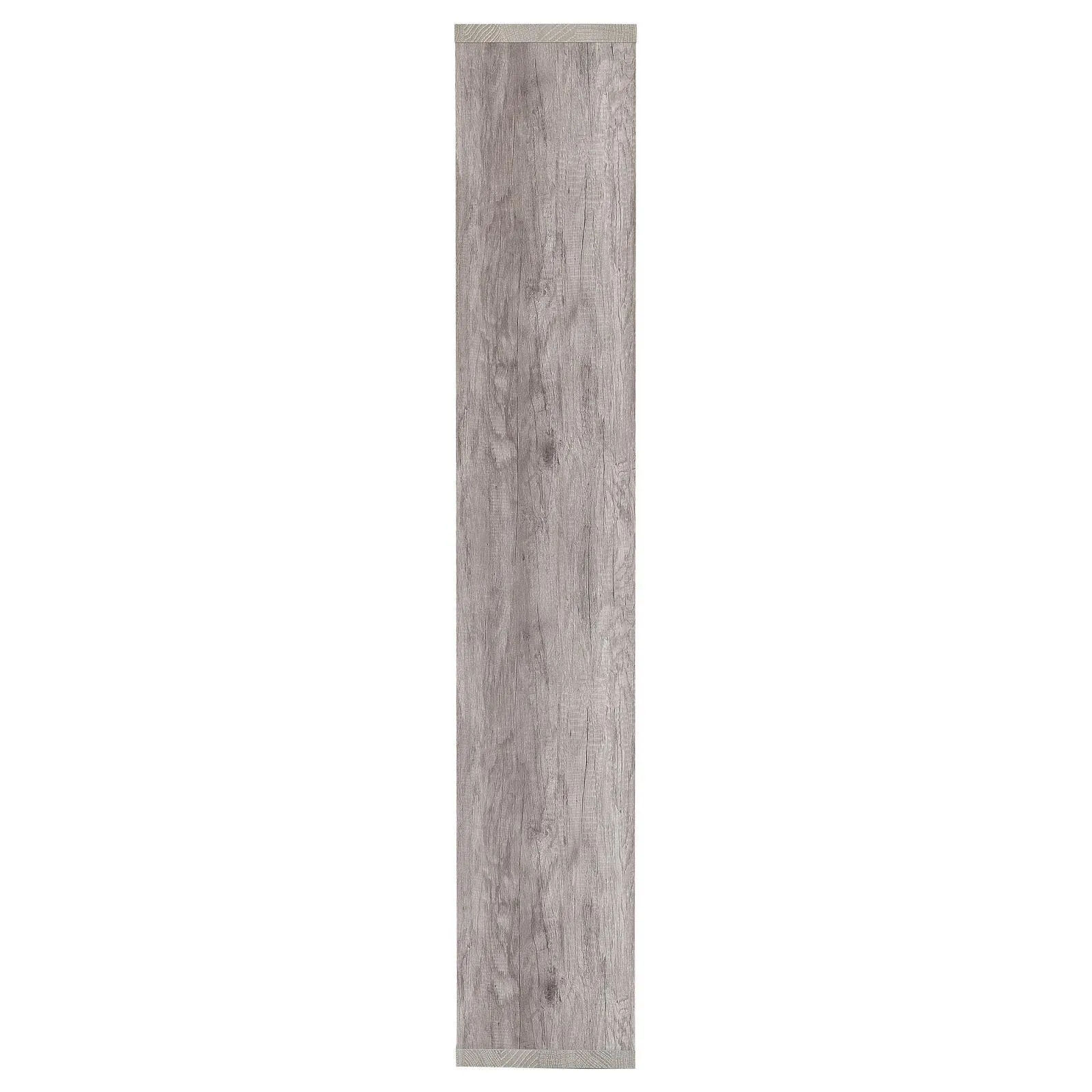 Theo Gray Driftwood 10-Shelf Bookcase - Image 5