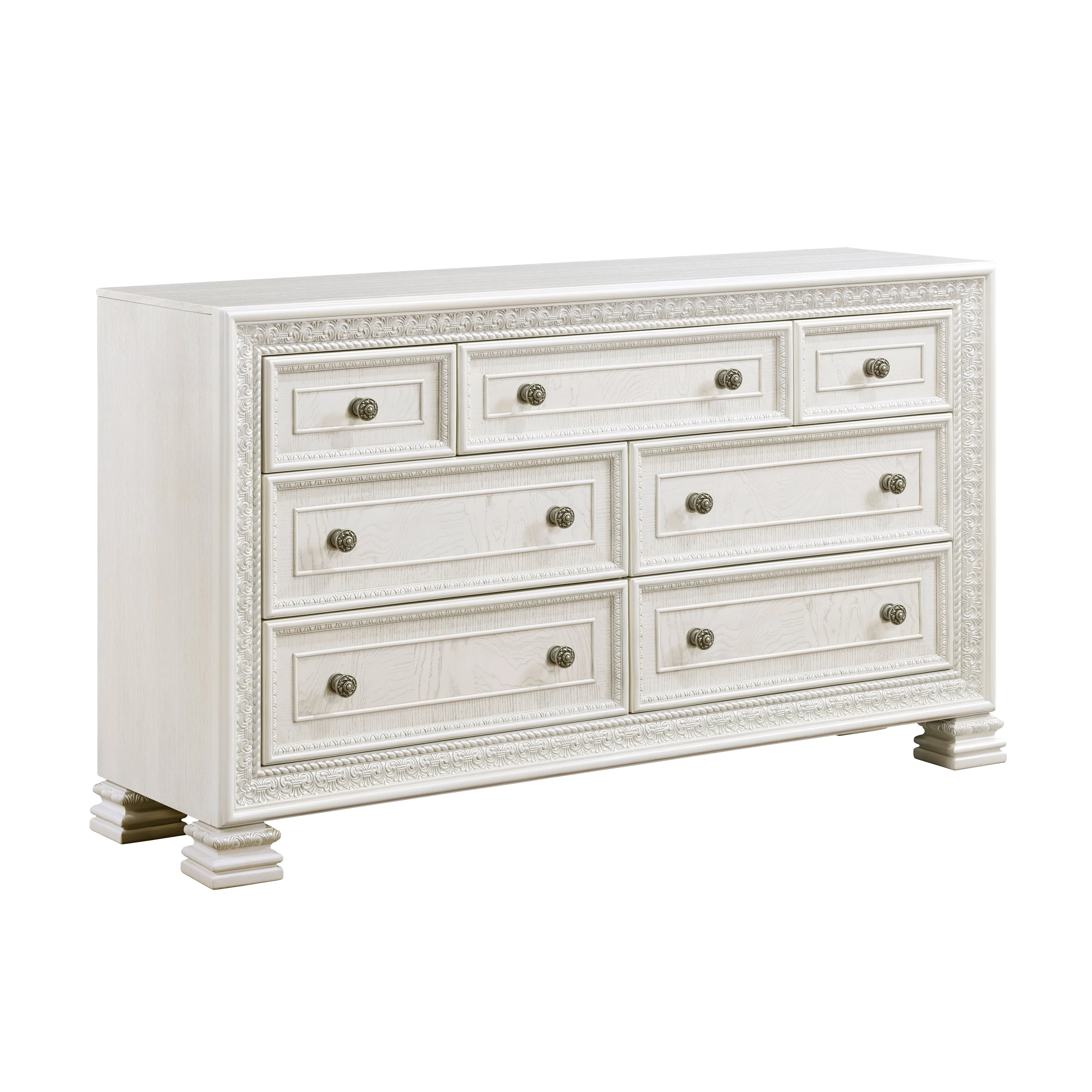 Theodora Pearl White Dresser