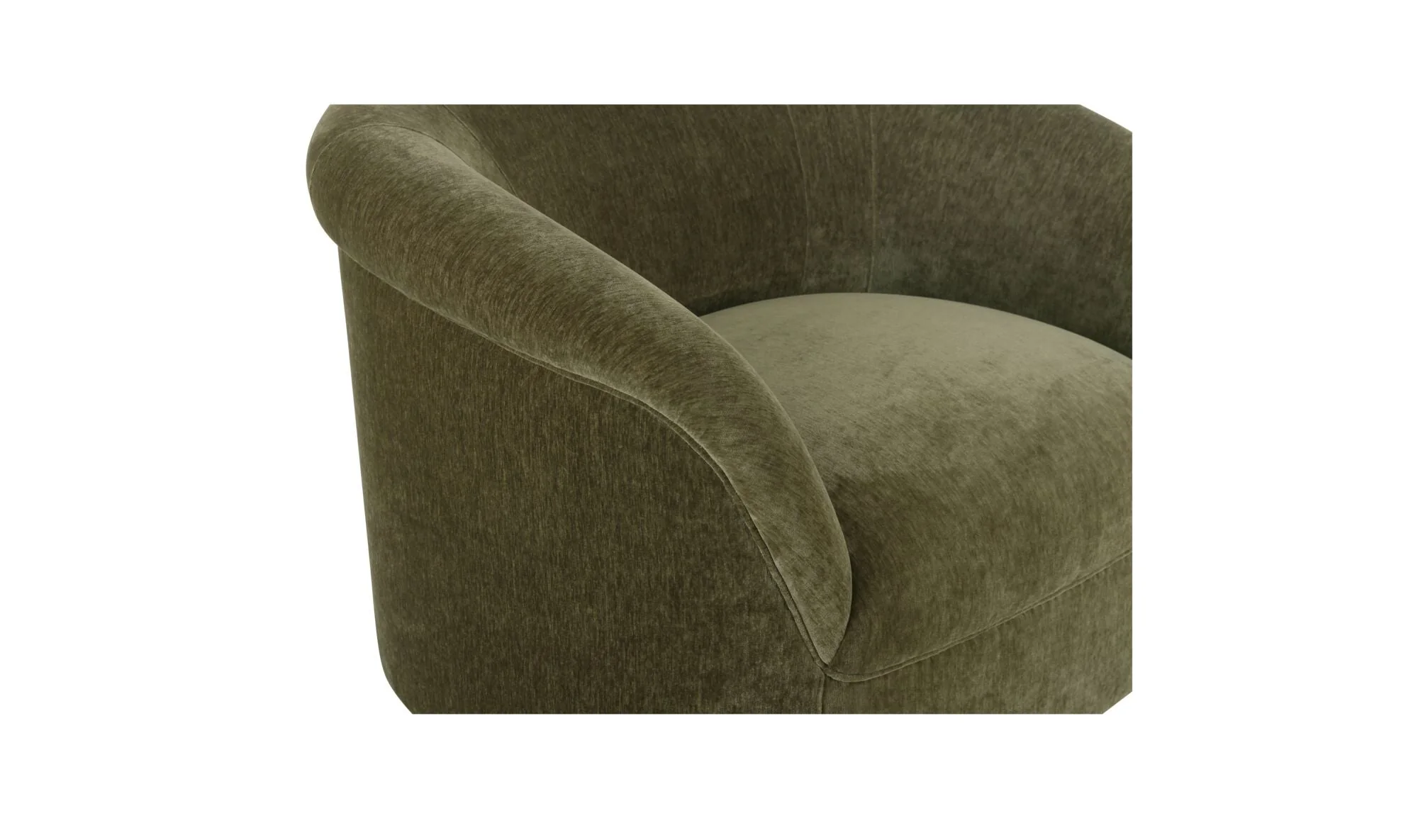 Thora Lounge Chair Dark Green - Image 6