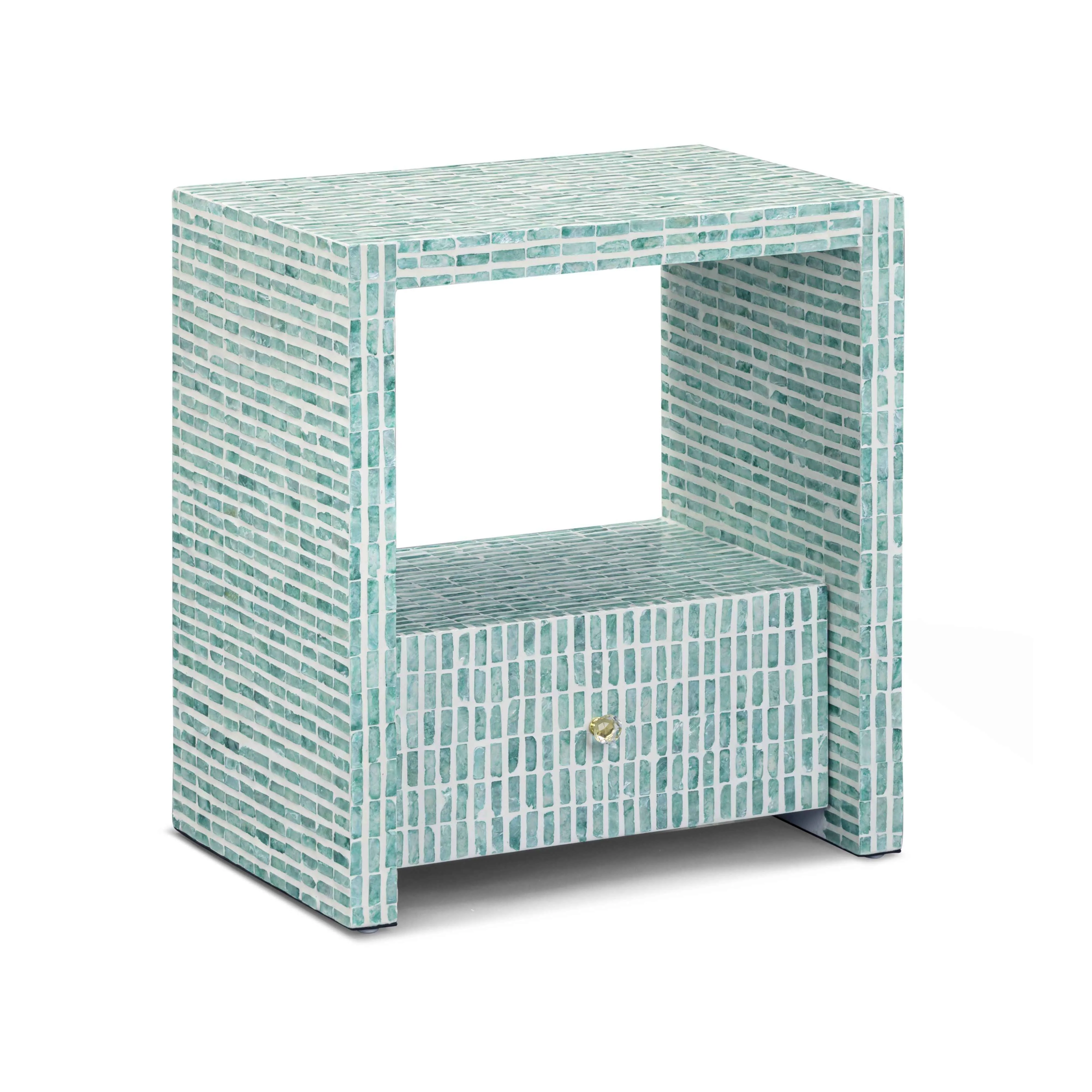Tia 20" Mother of Pearl Nightstand - Image 2