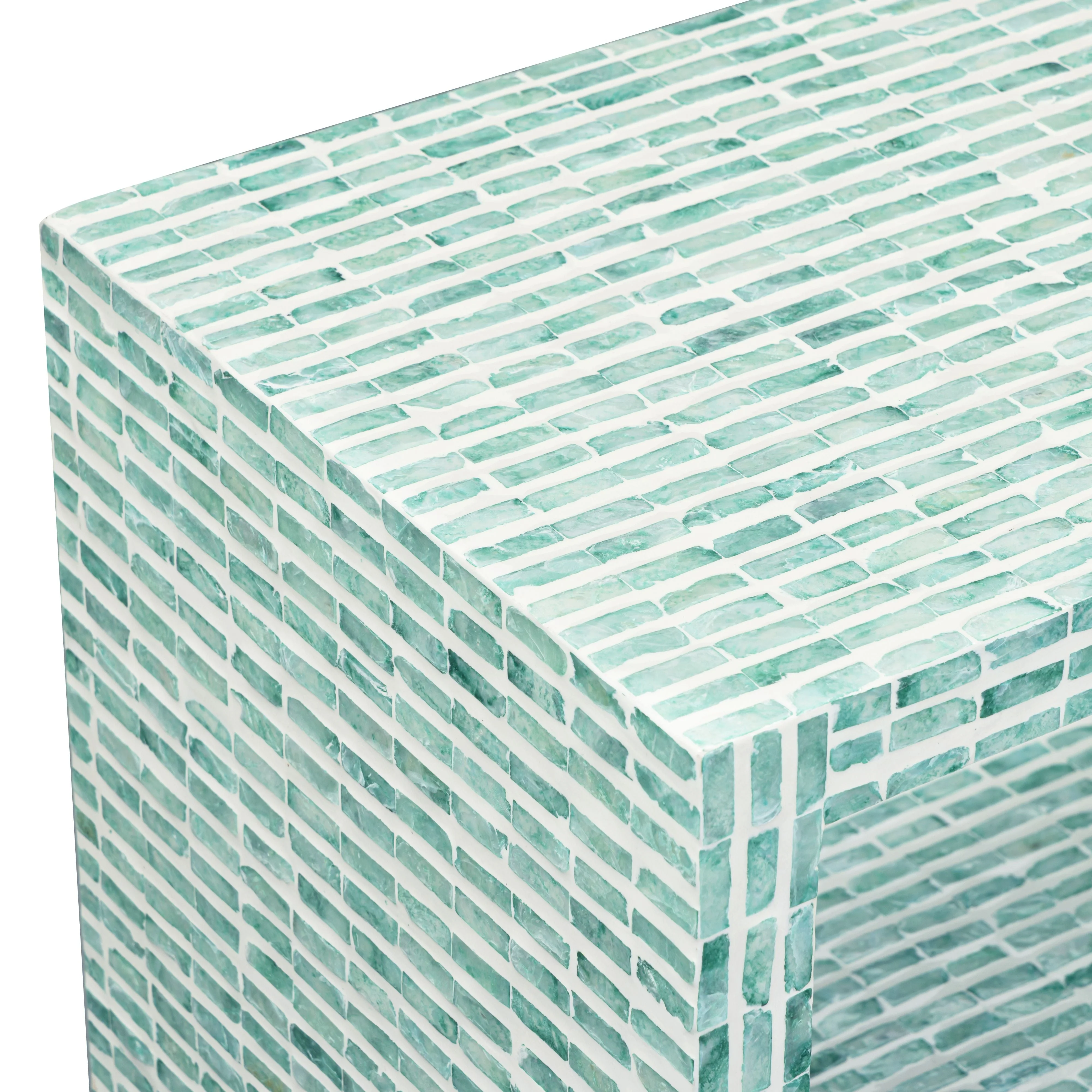 Tia 20" Mother of Pearl Nightstand - Image 6