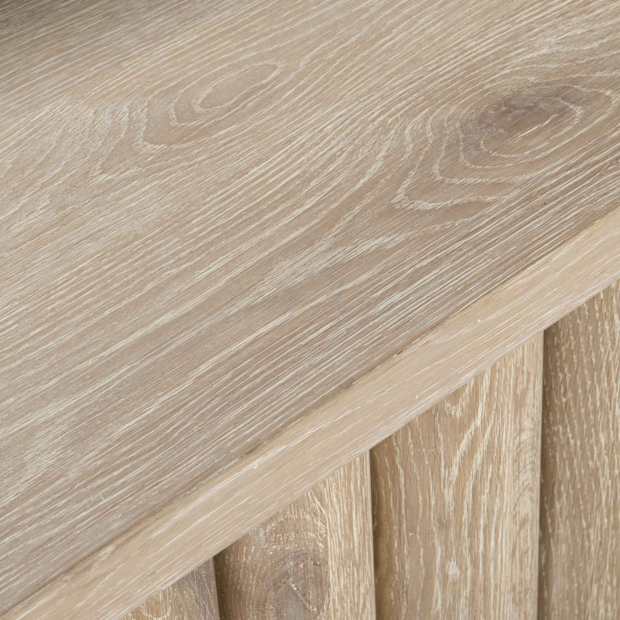 Tiber Console Table - Cream Washed - Image 4