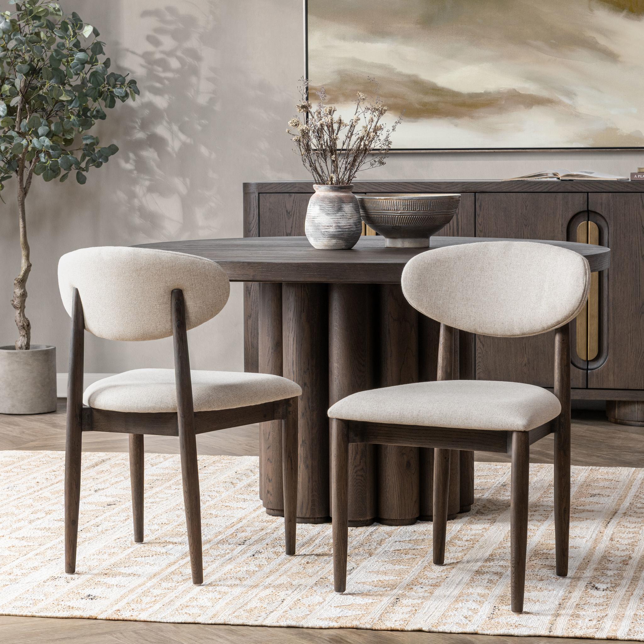 Tiber Dining Chair Set of 2 - Toasted Brown - Image 13