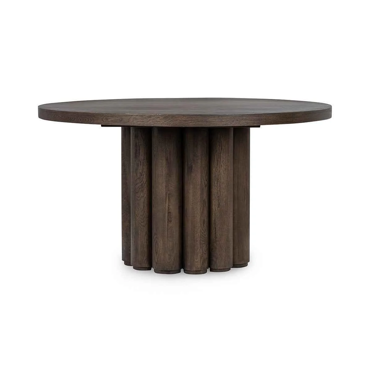 Tiber Dining Table - Toasted Brown - Image 2