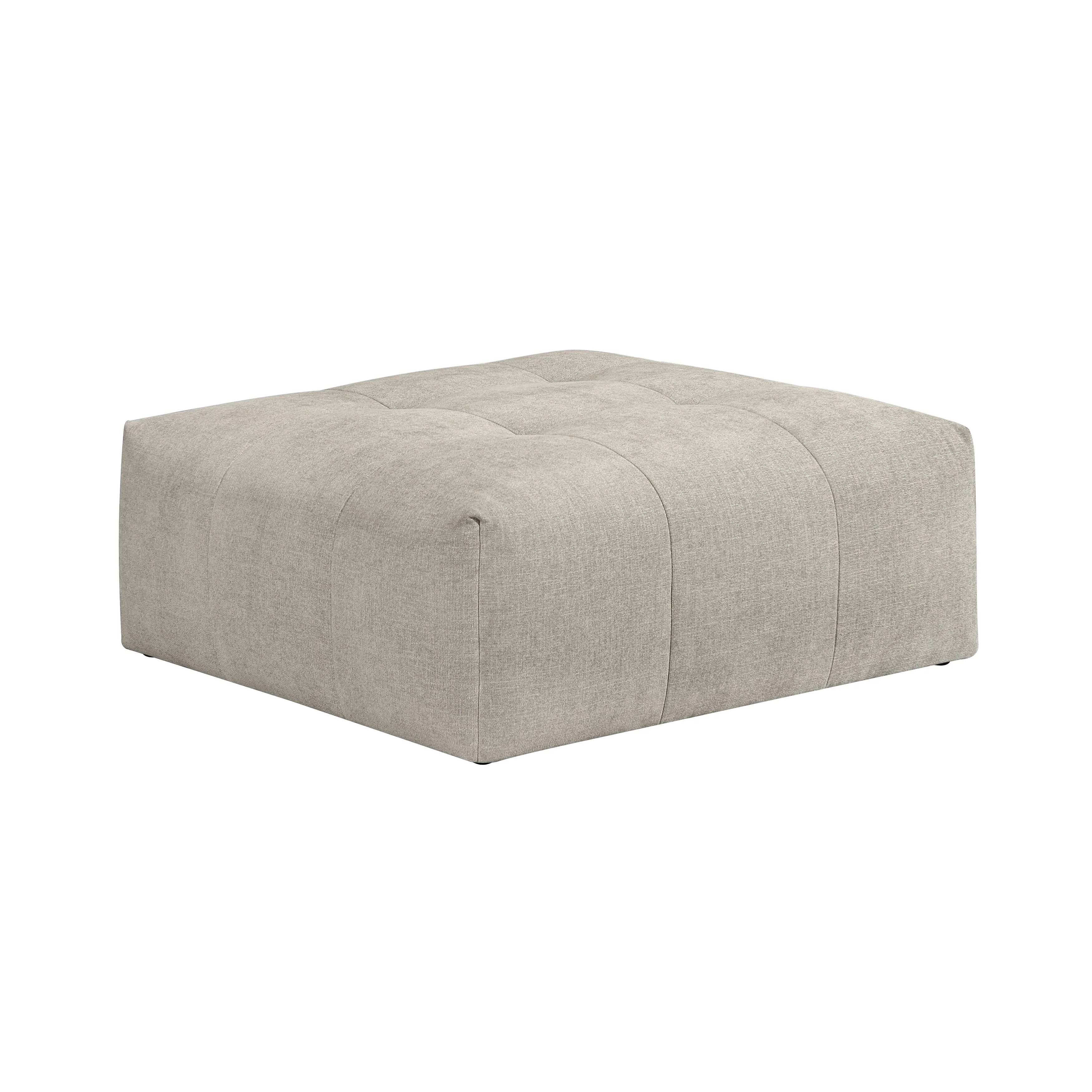 Tidal Taupe 6-Piece Modular Sectional with Two Ottomans - Image 13