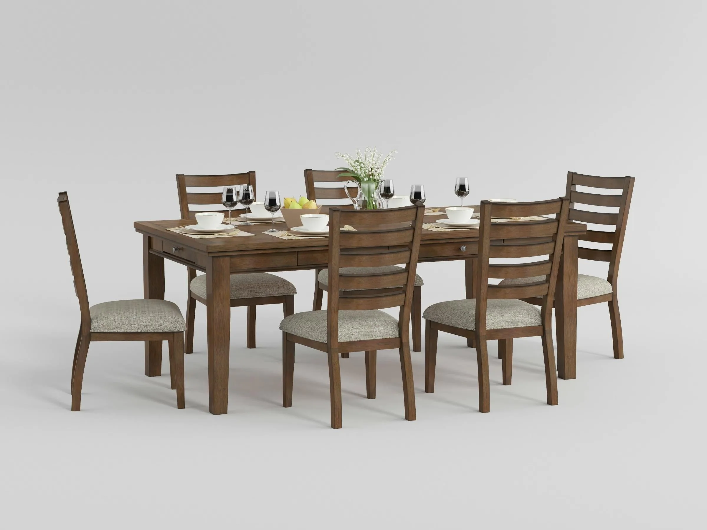 Tigard Cherry Dining Table - Image 2
