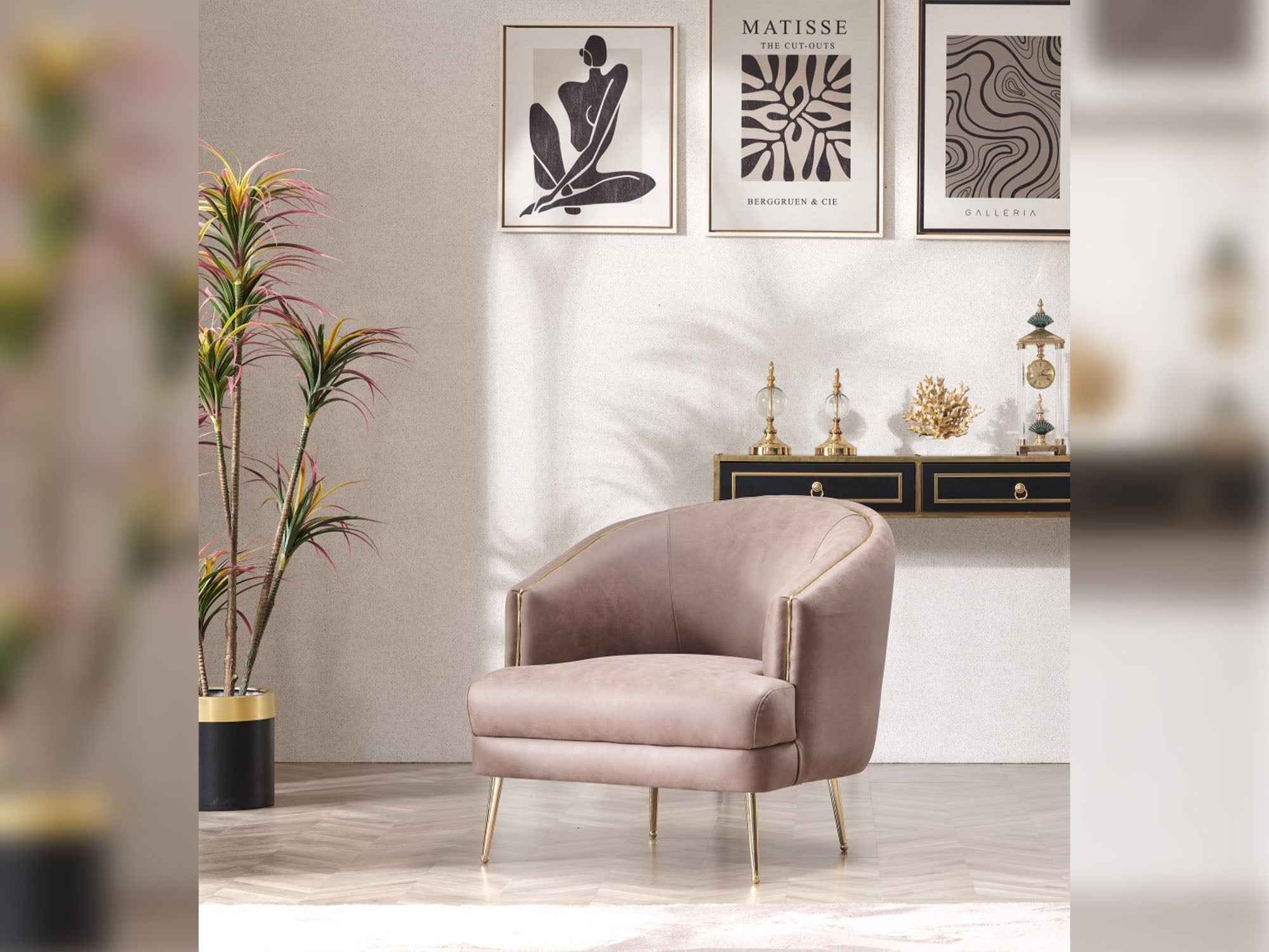 Tivoli Beige Chair