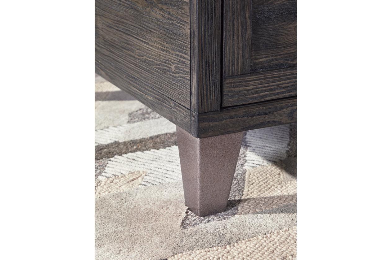 Todoe Dark Gray Coffee Table with Lift Top - Image 5