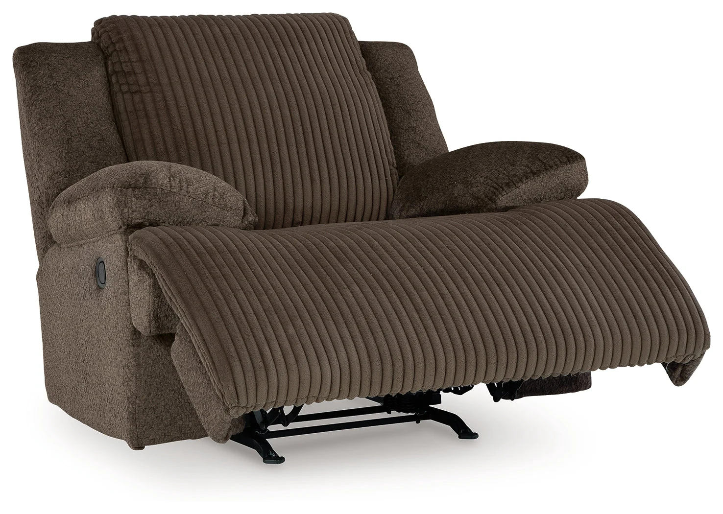 Top Tier 5-Piece Sectional with Recliner in Chocolate - Image 5