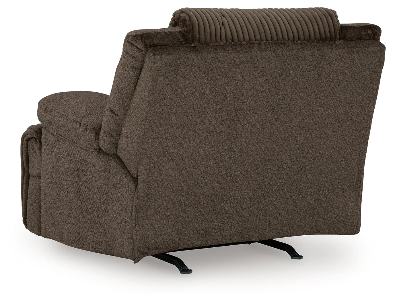 Top Tier 5-Piece Sectional with Recliner in Chocolate - Image 6