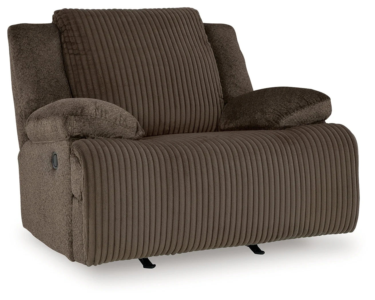 Top Tier 6-Piece Sectional with Recliner in Chocolate - Image 5