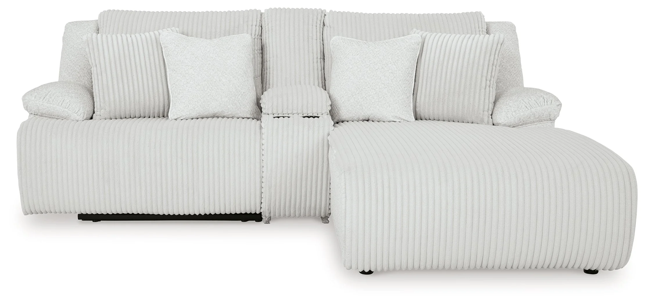 Top Tier Alloy 3-Piece Reclining Sectional with RAF Chaise - Image 4