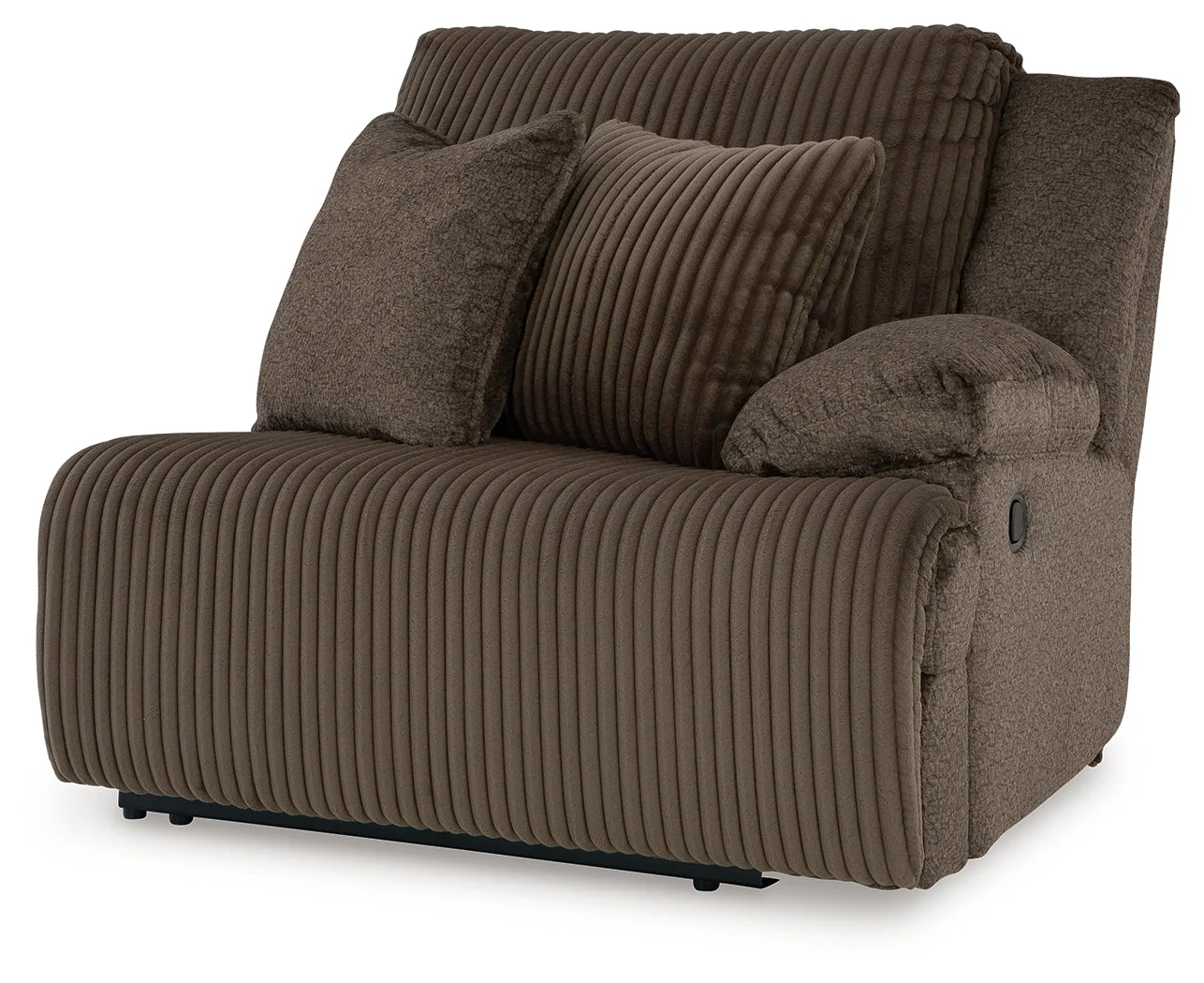 Top Tier Chocolate 4-Piece LAF Chaise Reclining Sectional - Image 15
