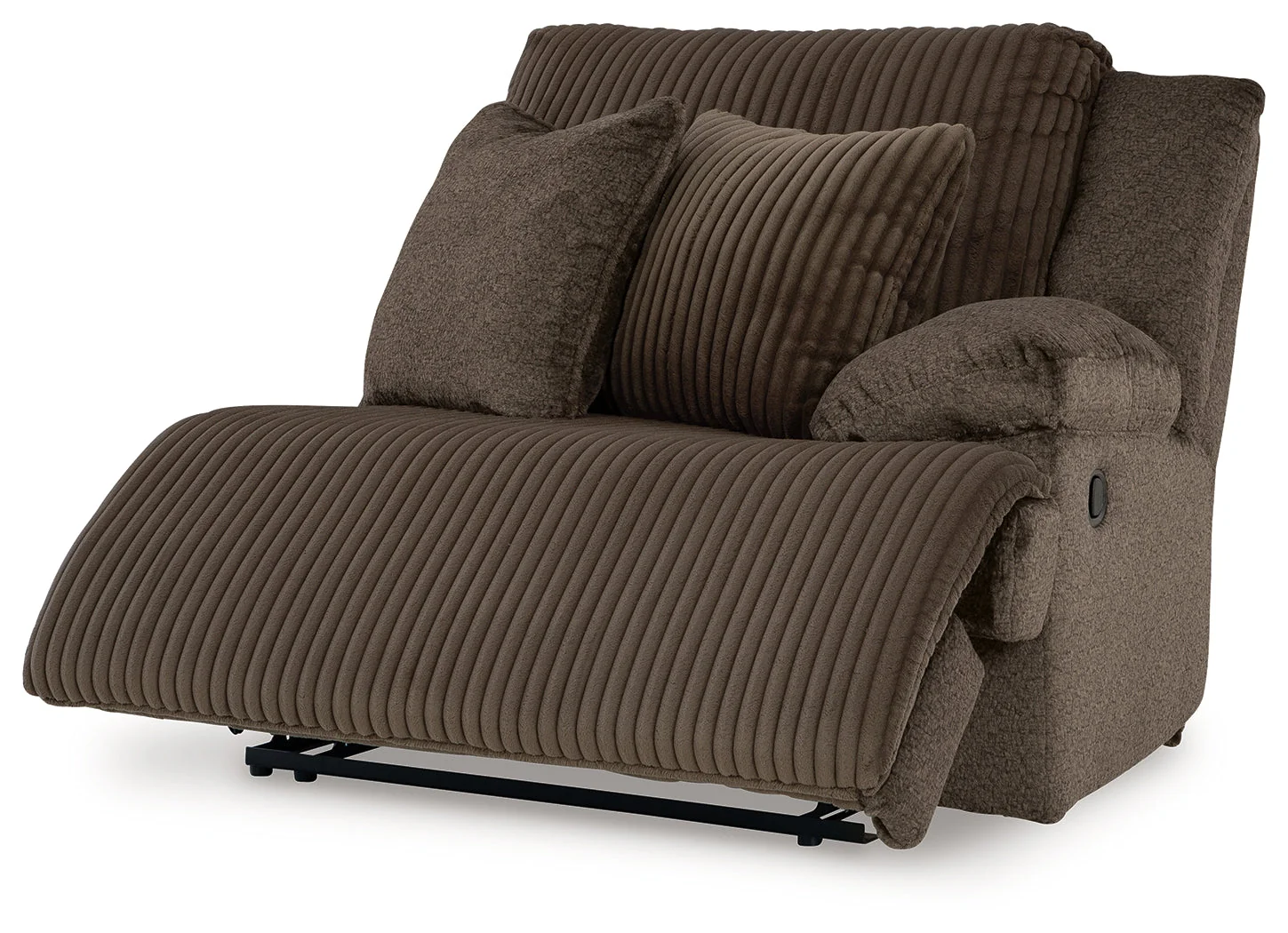 Top Tier Chocolate 4-Piece LAF Chaise Reclining Sectional - Image 16