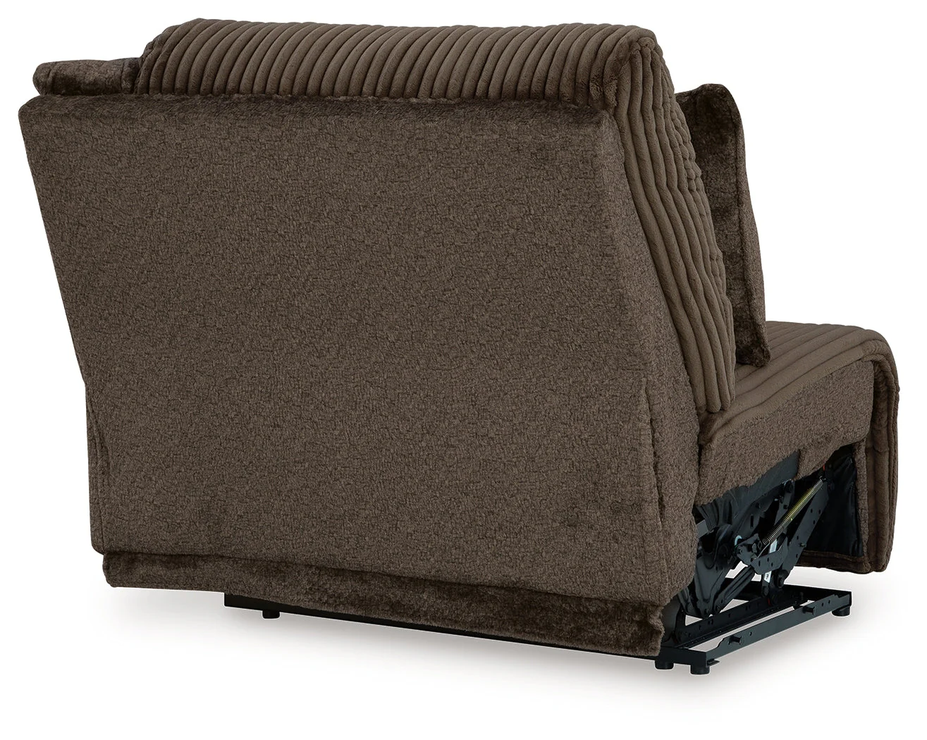 Top Tier Chocolate 4-Piece LAF Chaise Reclining Sectional - Image 19