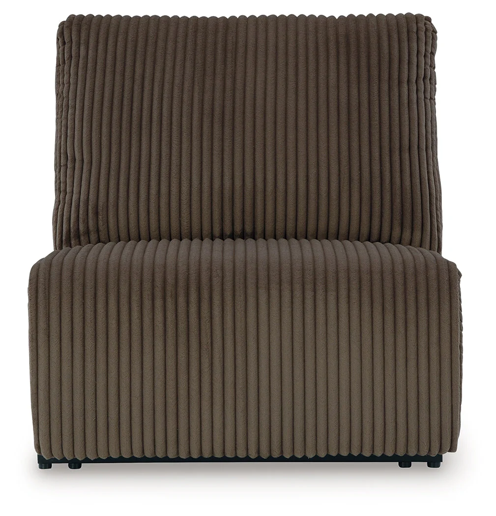 Top Tier Chocolate 4-Piece LAF Chaise Reclining Sectional - Image 6