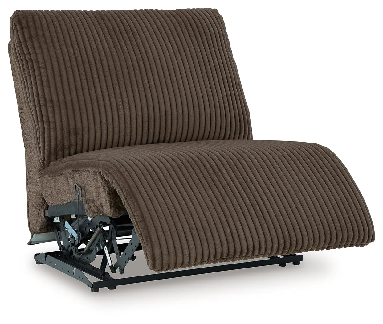 Top Tier Chocolate 4-Piece LAF Chaise Reclining Sectional - Image 8