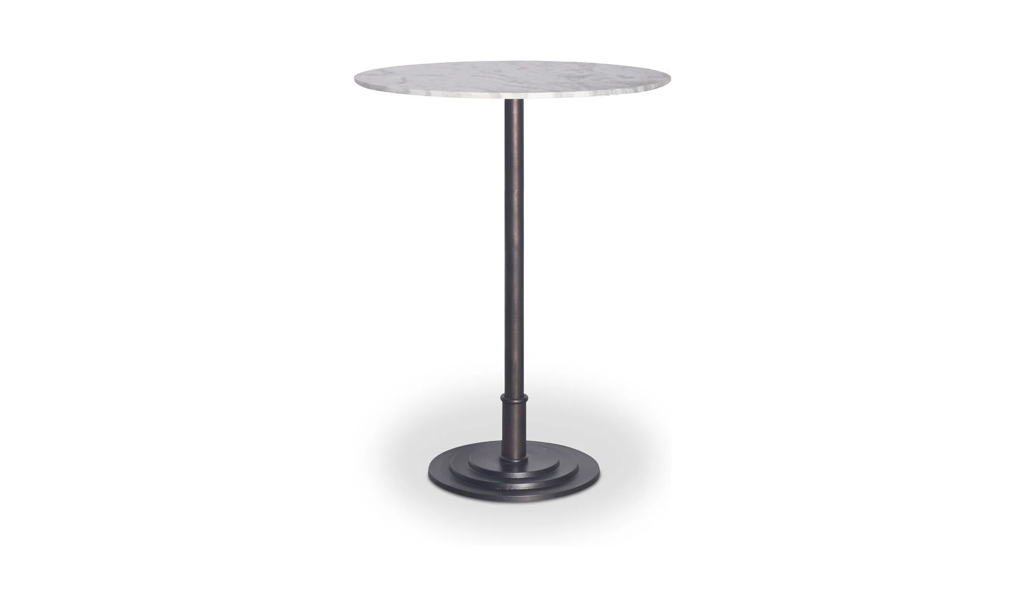 Tori Outdoor Bar Table White Marble