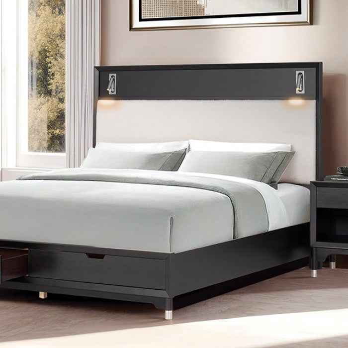 Torrance Black 5-Piece Queen Bedroom Set - Image 2