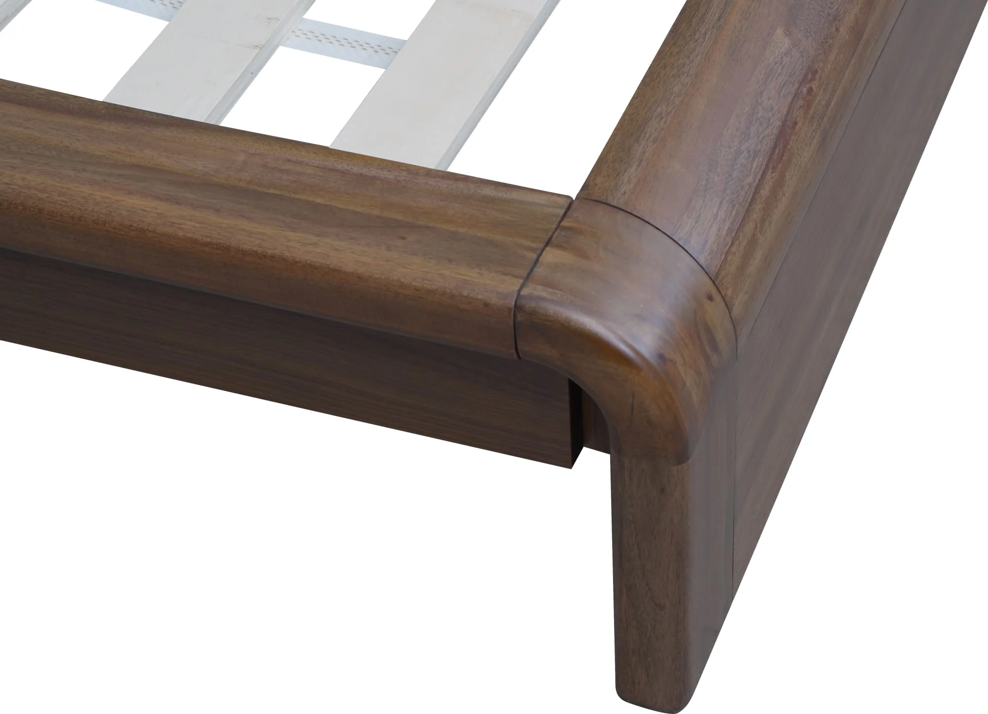 Totes English Walnut Full Platform Bed - Image 7