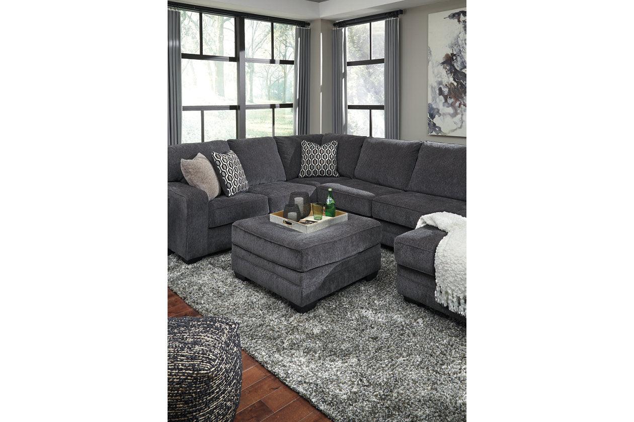 Tracling Slate Oversized Ottoman - Image 2