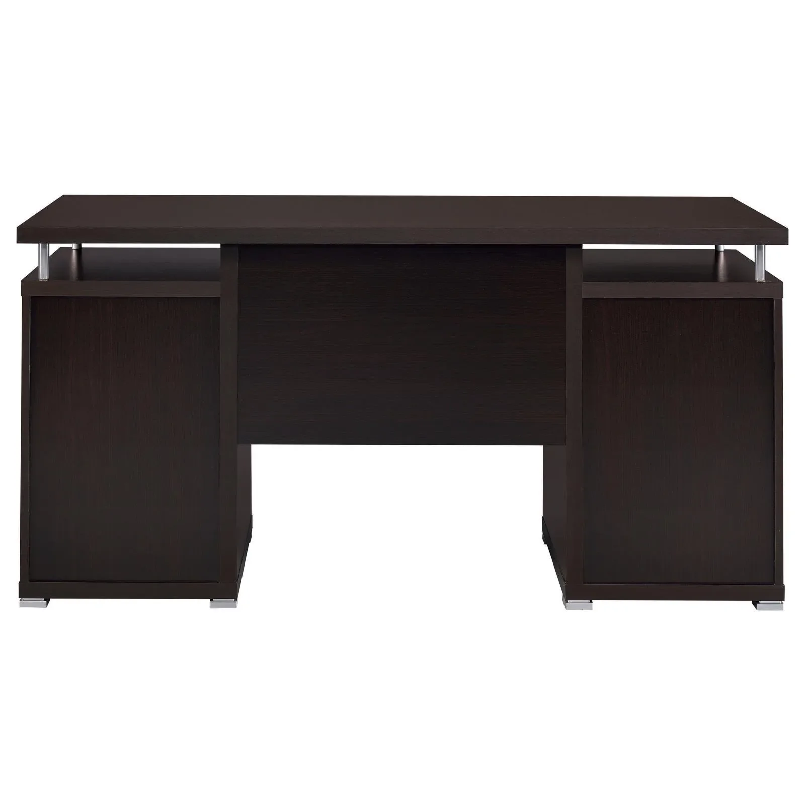 Tracy Cappuccino 2-Drawer Computer Desk - Image 8