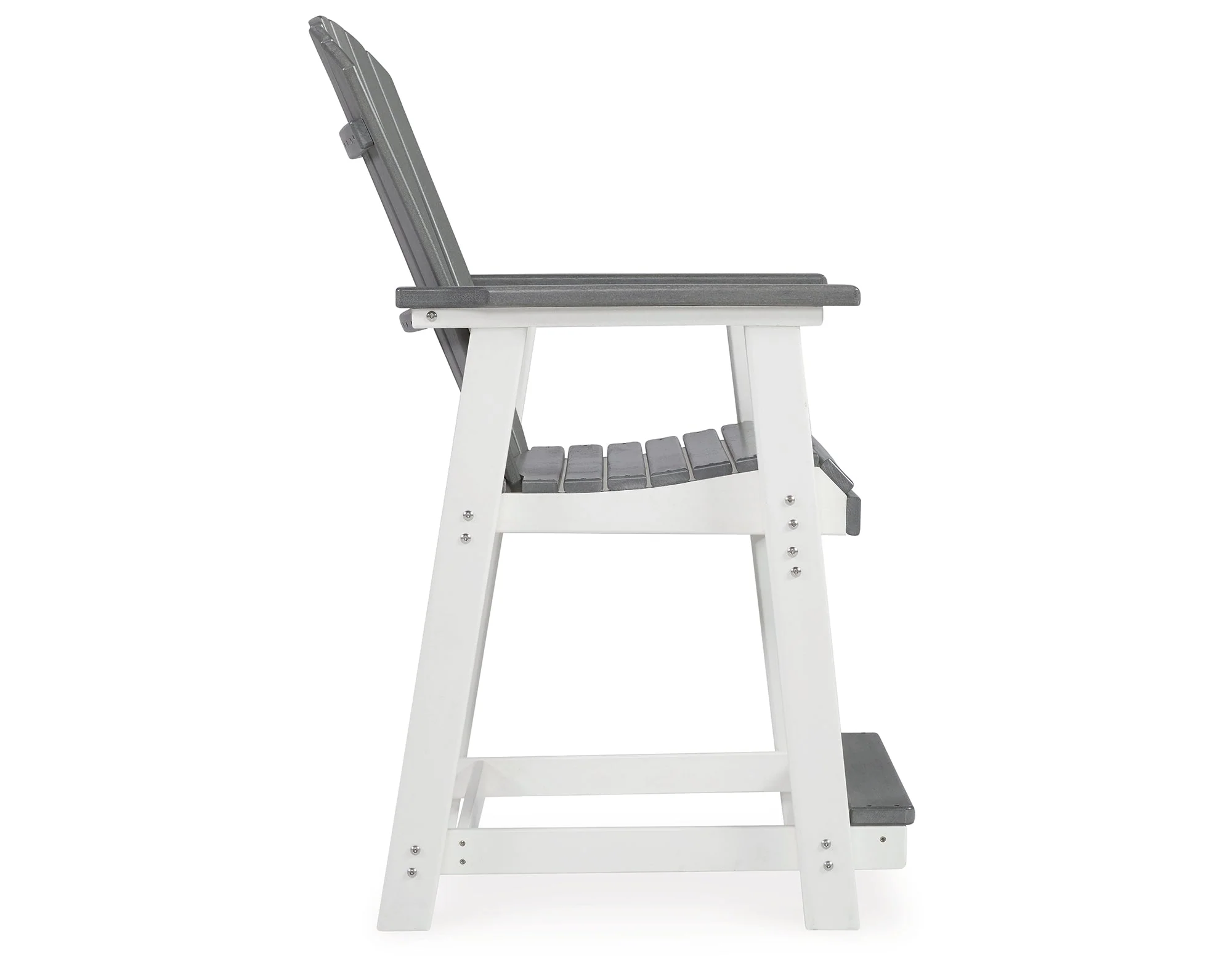Transville Gray/White Outdoor Counter Height Barstool - Image 14