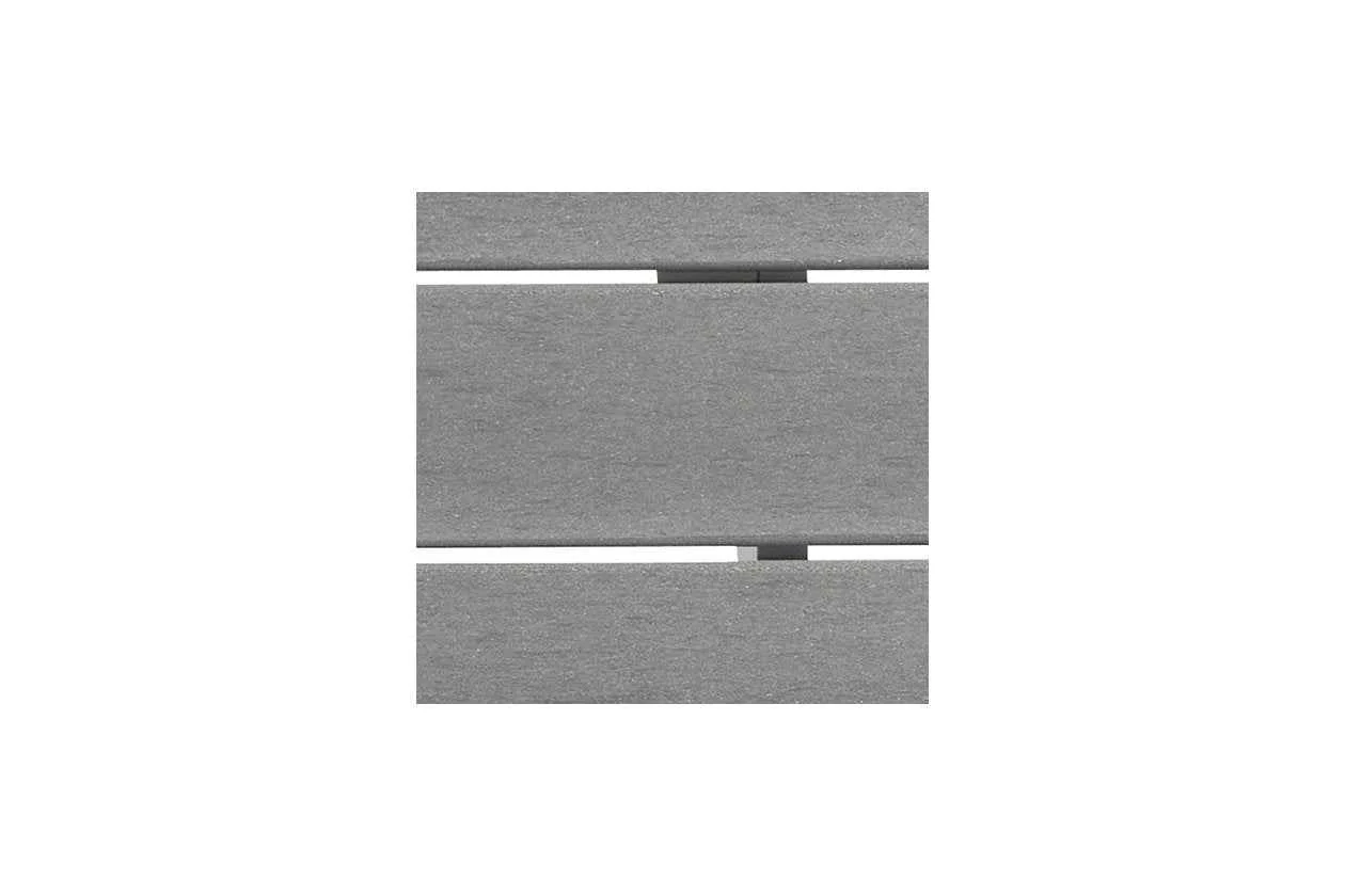 Transville Gray/White Outdoor Counter Height Dining Table with 4 Barstools - Image 5