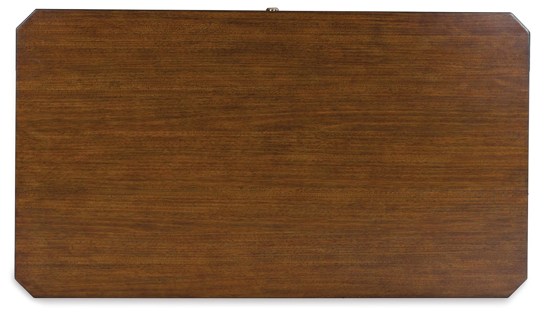 Trenmour Medium Brown Coffee Table - Image 5