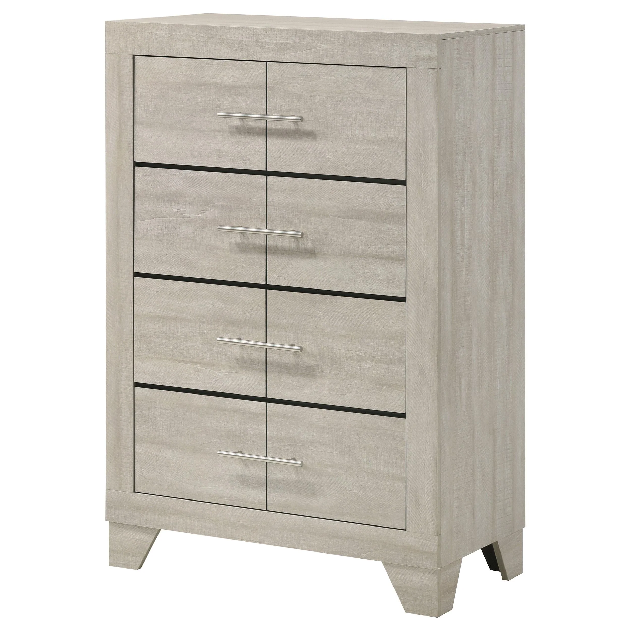 Trenton Rustic Cream 4-drawer Bedroom Chest of Drawers - Image 4