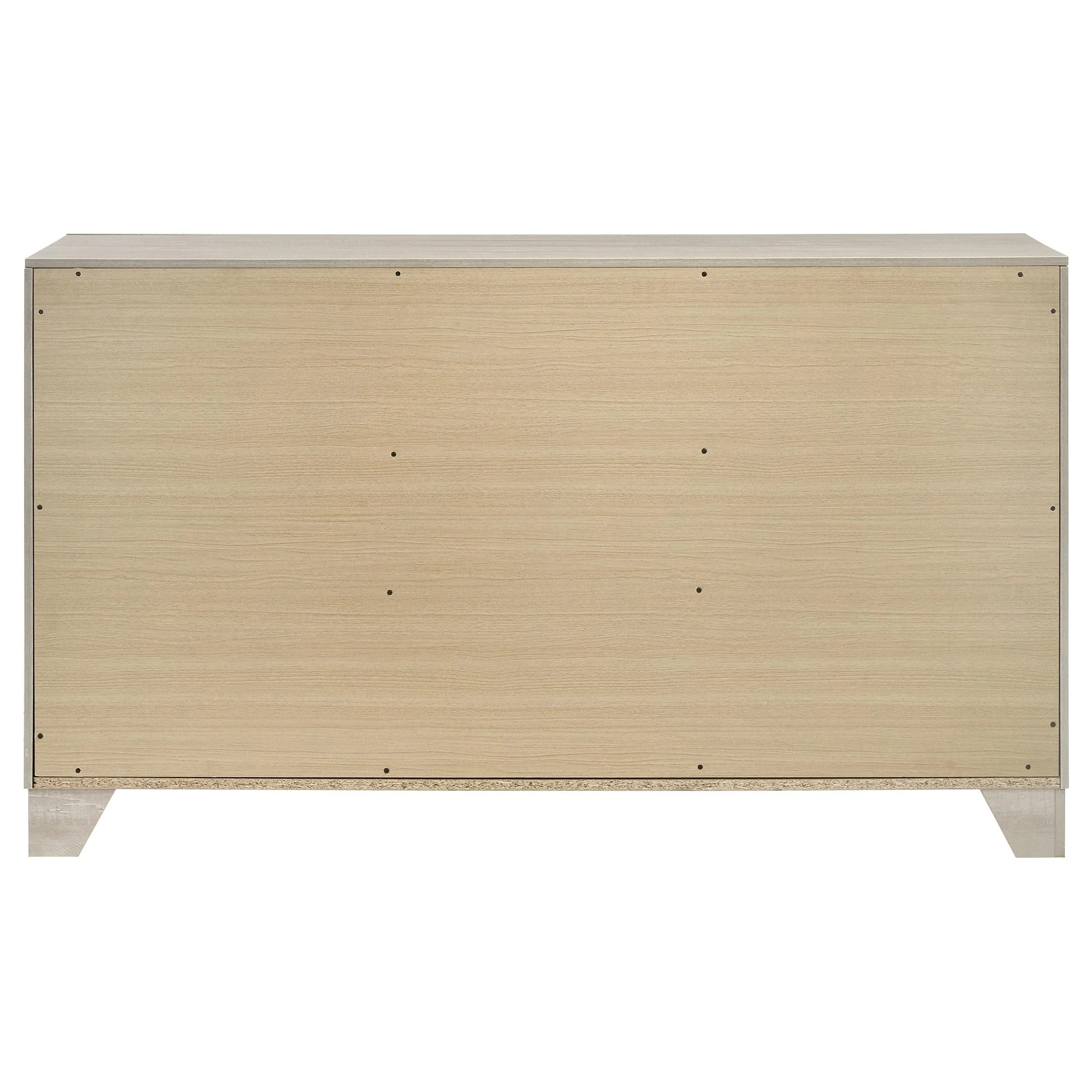 Trenton Rustic Cream 6-Drawer Bedroom Dresser - Image 8