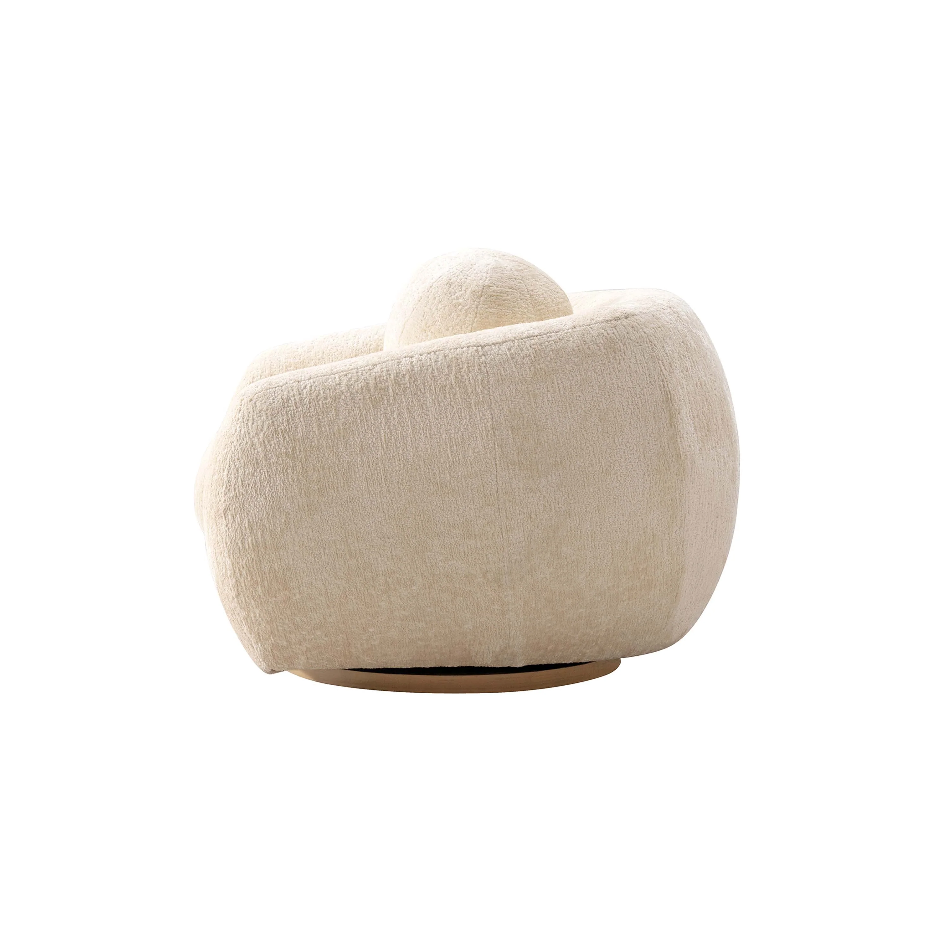 Tribeca Accent Chair in Cream - Image 6